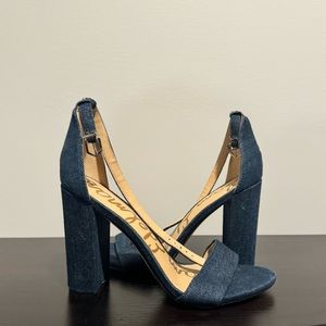 Sam Edelman Yaro denim sandal size 7